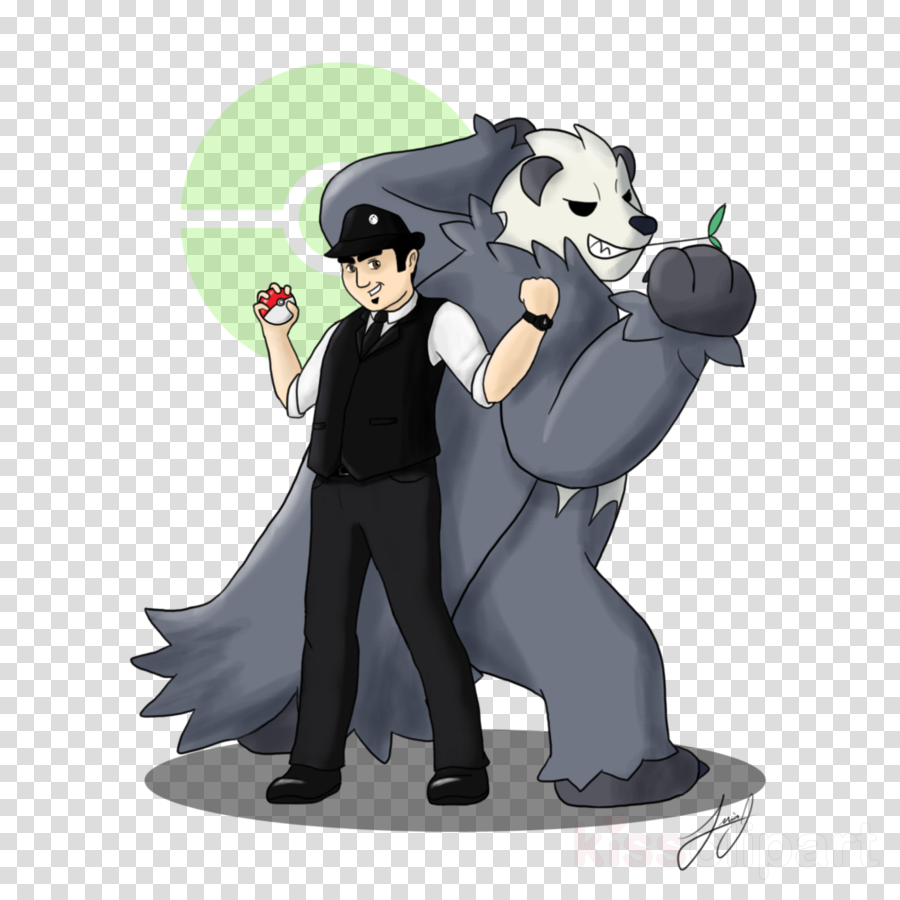 Cartoon Clipart Canidae Pangoro (900x900), Png Download