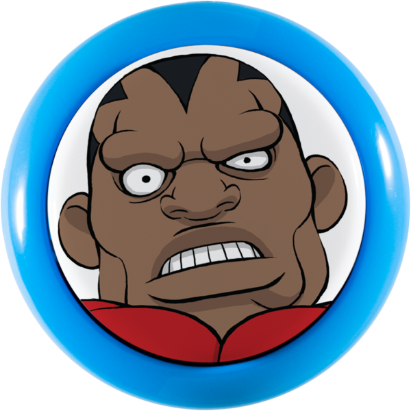 Street Fighter [chibi] Sanwa Denshi Pushbutton (600x600), Png Download