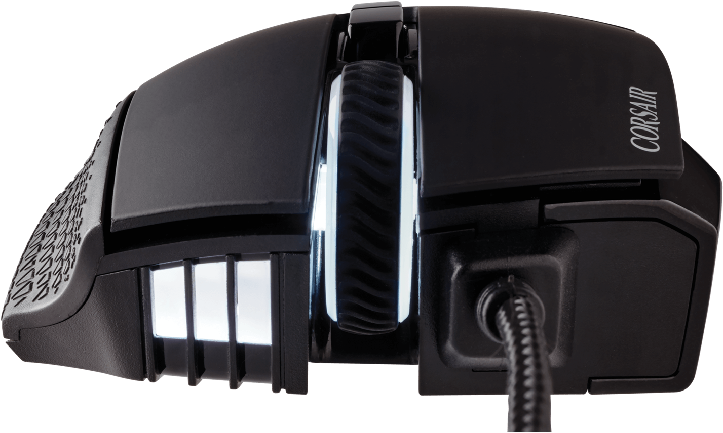 Image Sur Corsair Gaming Scimitar Pro Rgb Noir (1920x1920), Png Download