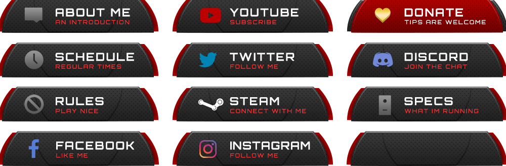 Download Overlay Orbitron Free By Twitchtemple Com Intermission Full Size Png Image Pngkit