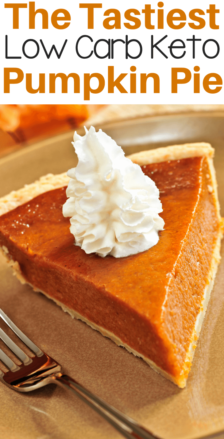Easy Low Carb Keto Pumpkin Pie Recipe (730x1430), Png Download