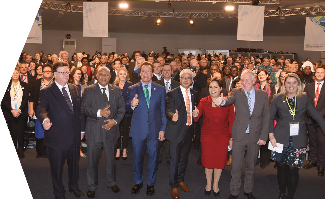 Climate Summit Of Local And Regional Leaders (1672x669), Png Download