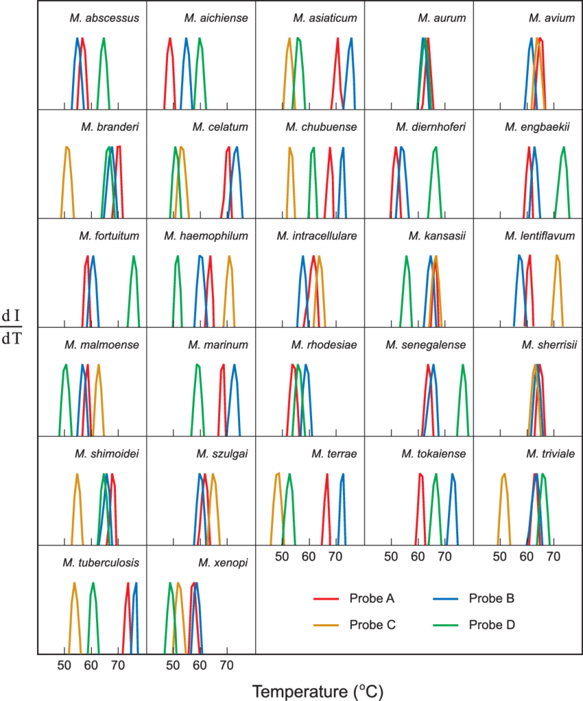 Species-specific Signatures For 27 Different Mycobacteria (850x1022), Png Download