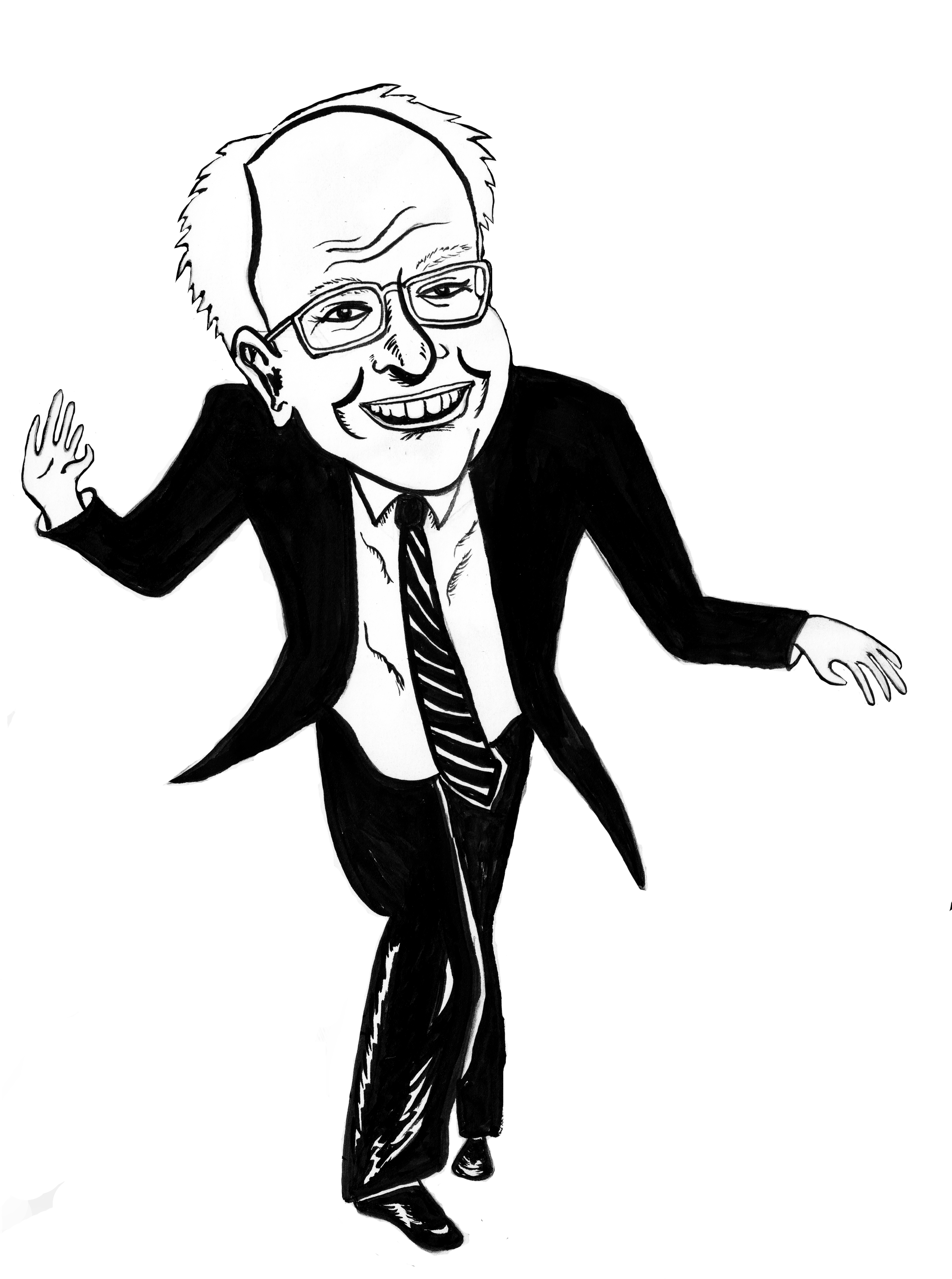 2016, December 13 2582 × 3469 Over A Year Of Diy Bernie (2582x3469), Png Download