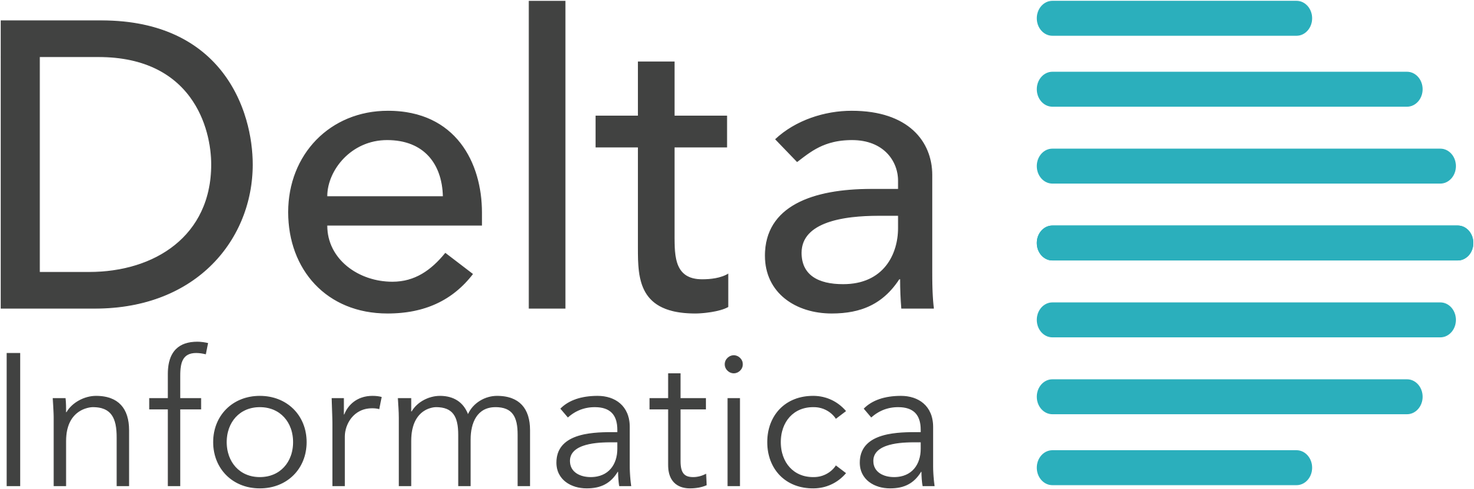Delta Informatica (2244x827), Png Download