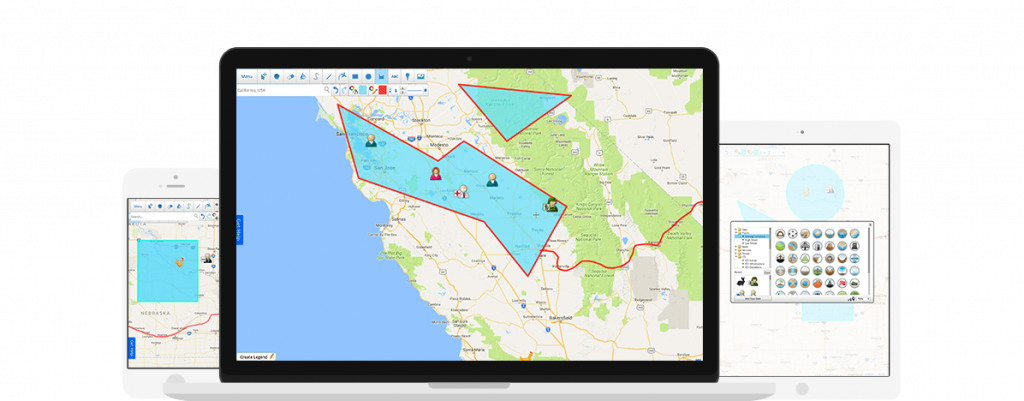 Draw On Maps And Make Them Easily Awesome Design (1024x401), Png Download