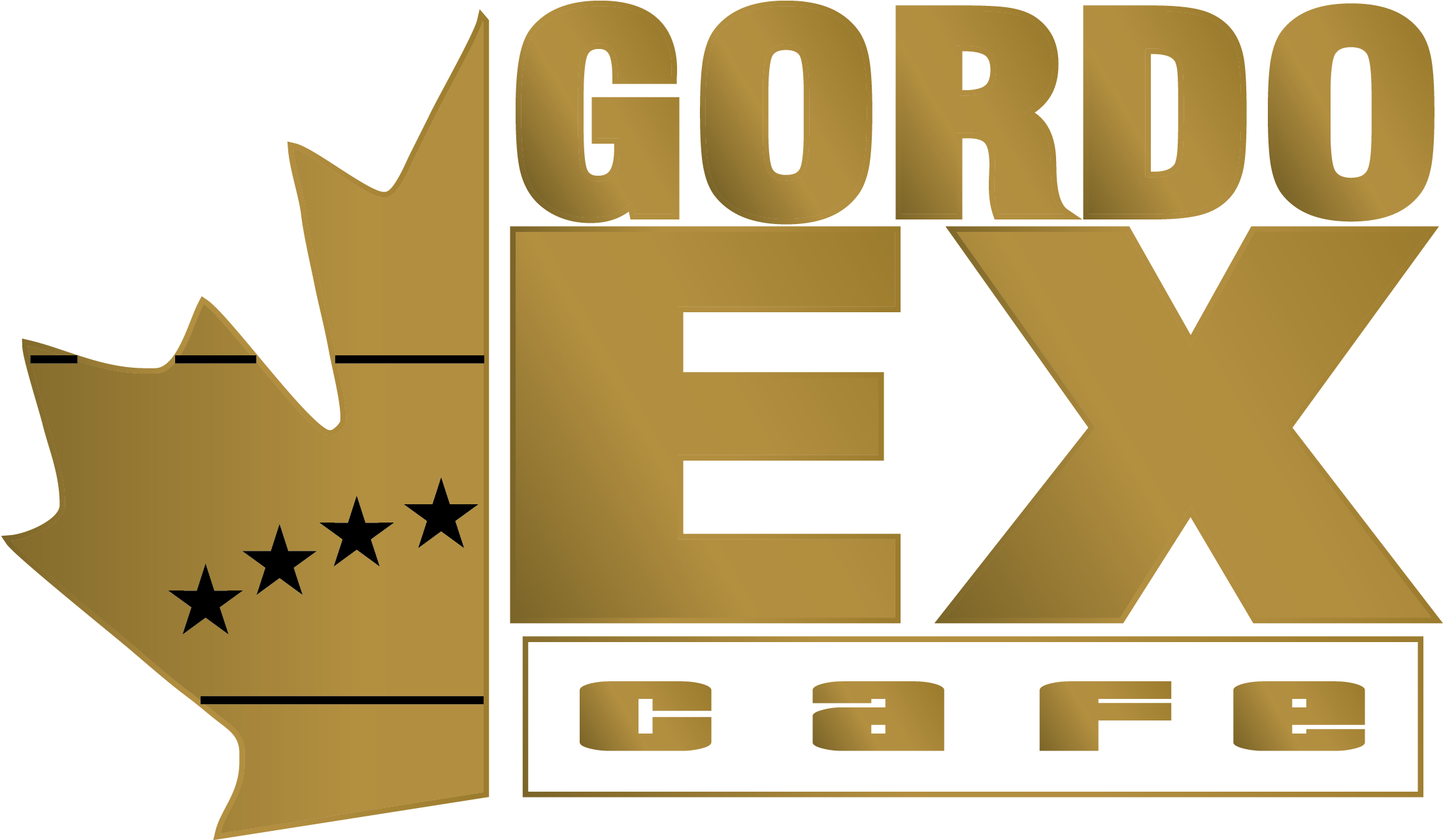 Gordo Ex Cafe Logo (2353x1304), Png Download