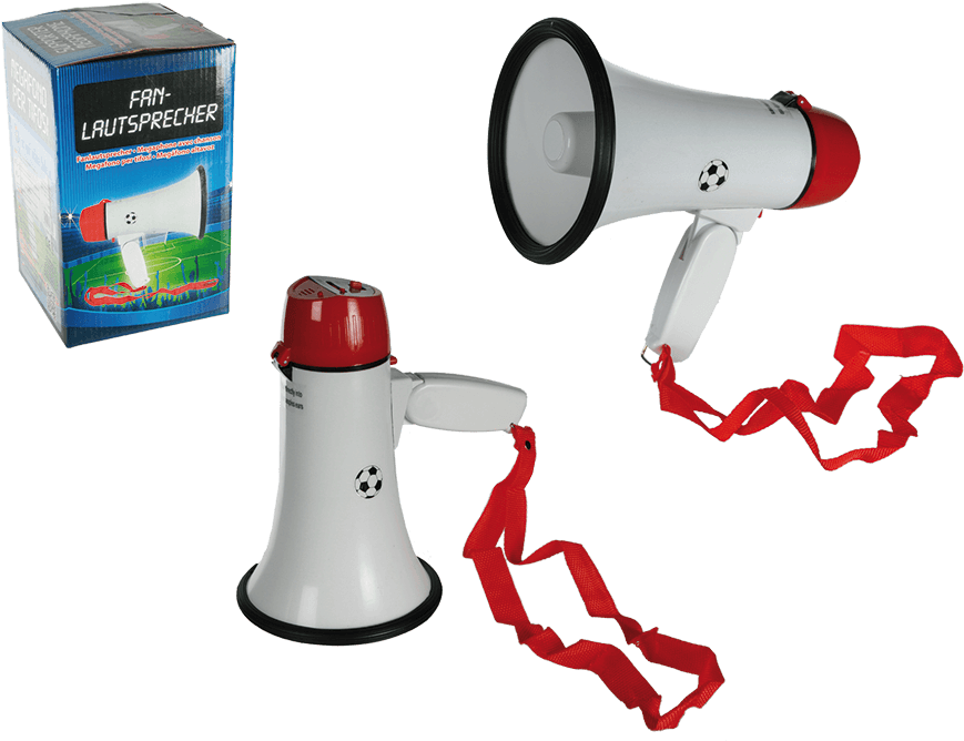 Fan Megaphone With 2 Functions Max (945x709), Png Download