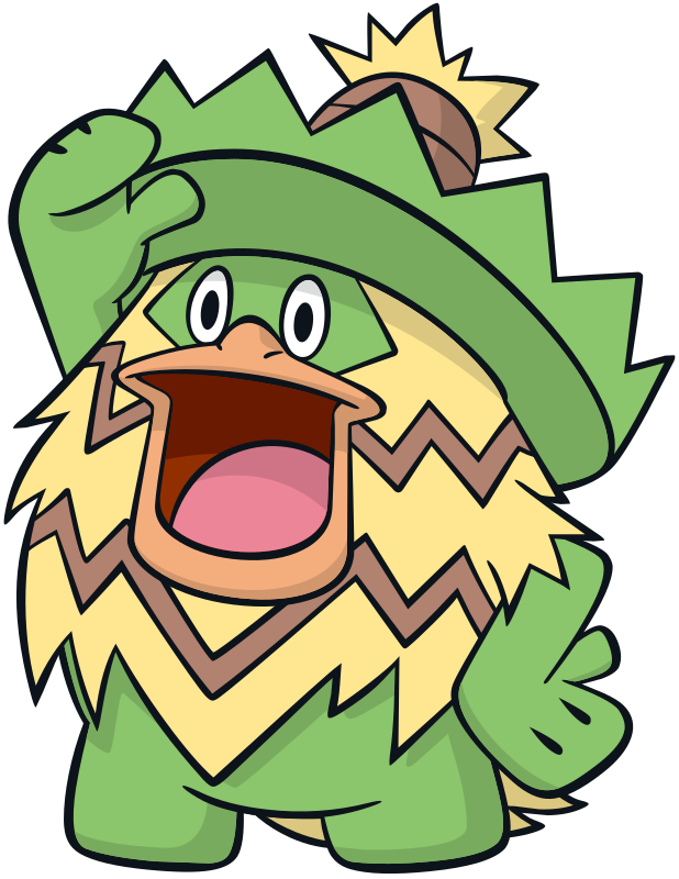 Ludicolo Artwork (618x800), Png Download