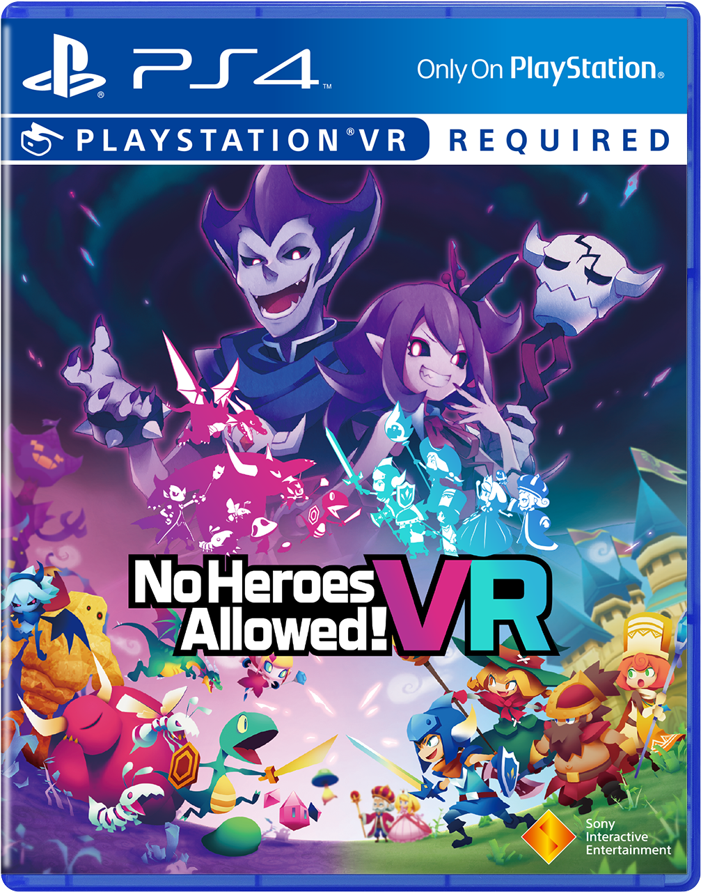 No Heroes Allowed Vr Playstation Vr Game Gets Southeast (1340x1500), Png Download