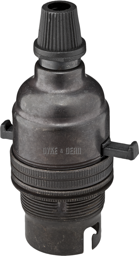 Bayonet Switched Bulb Holder Dark Brass (900x900), Png Download