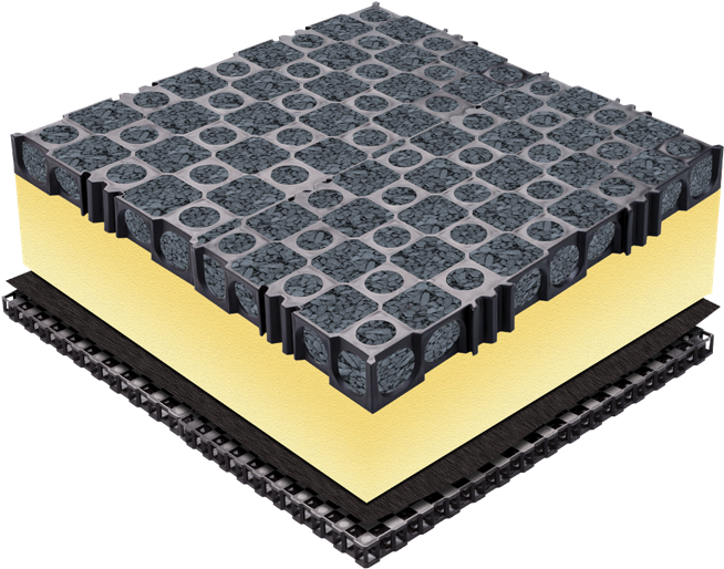 Diagram Of The Drainage Cell Gravel Cell Being Used (674x531), Png Download