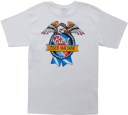 Lmc X Pbr American Original Stock Tee (600x514), Png Download