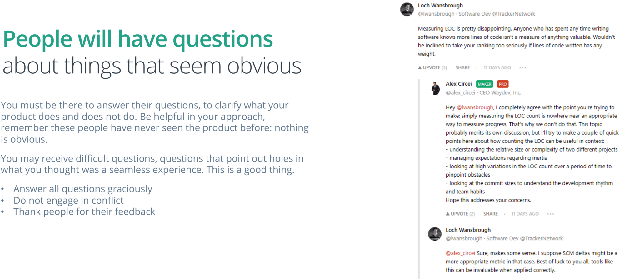 Be Active In The Comments Keep Your Users Informed (2000x893), Png Download