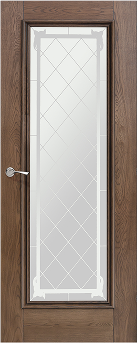 Romula 5 Glazed Door (486x765), Png Download