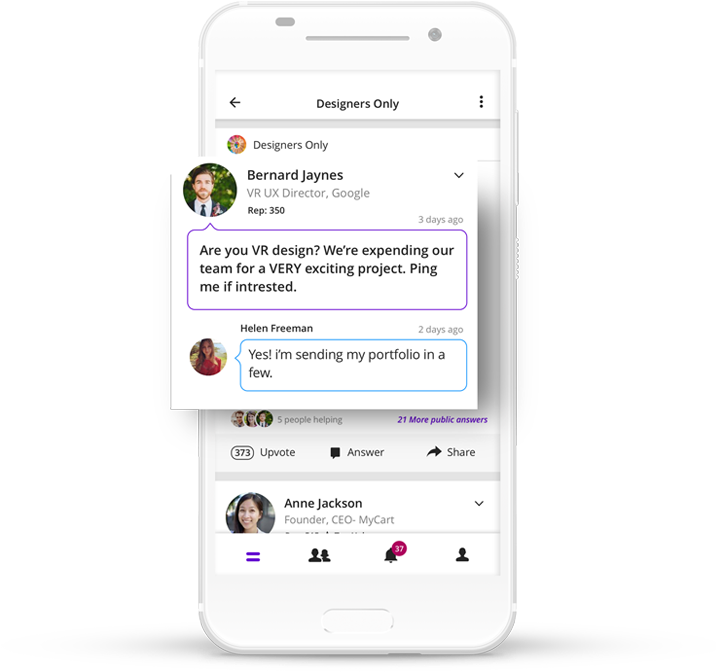 Silo Members Share Unpublished Jobs Openings With Each (719x680), Png Download