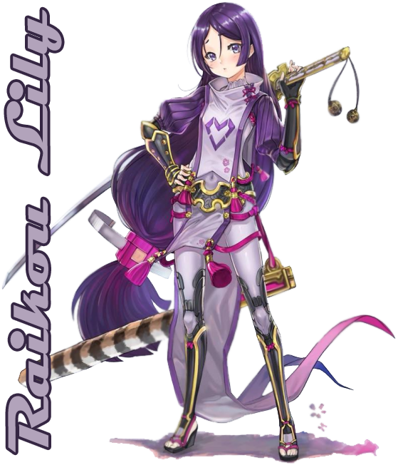 Minamoto No Raikou (565x677), Png Download