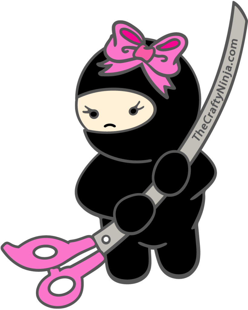 The Crafty Ninja Logo (820x1024), Png Download