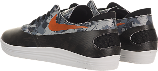 Top Quality Men's Nike Sb Lunar Oneshot Black / Safety (650x650), Png Download