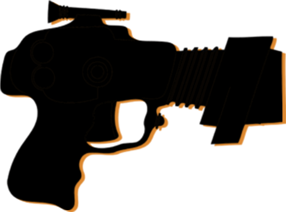 Firearm Raygun Art Transprent (1080x1080), Png Download