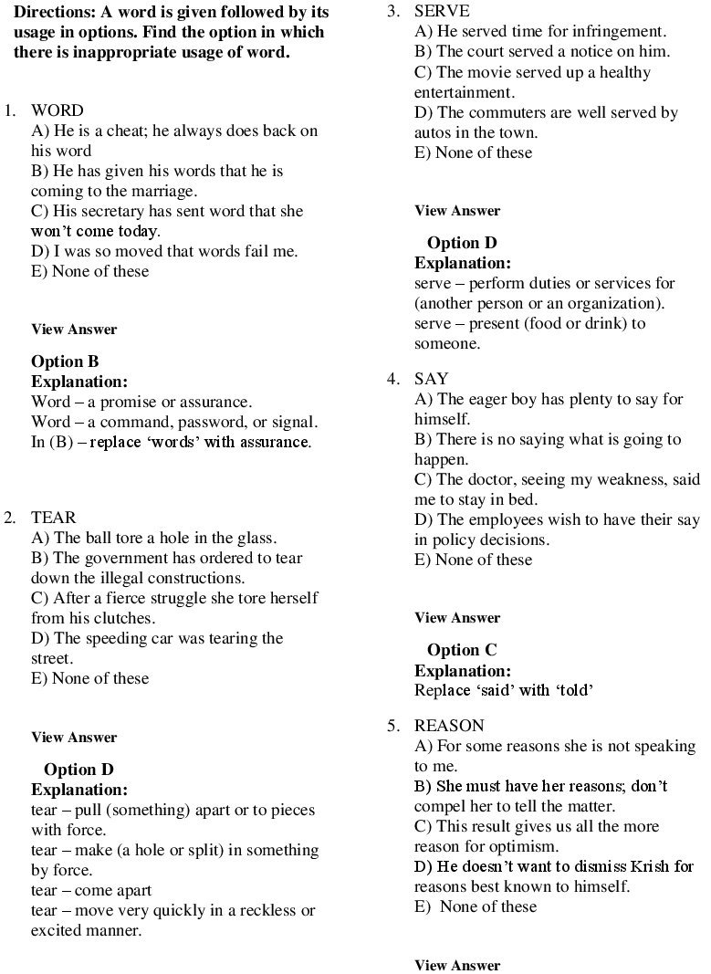 Mcqs English With Solutions By Panel Of Experts (1020x1320), Png Download
