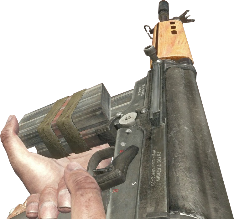 Fn Fal Dual Mag Reloading Bo (769x709), Png Download