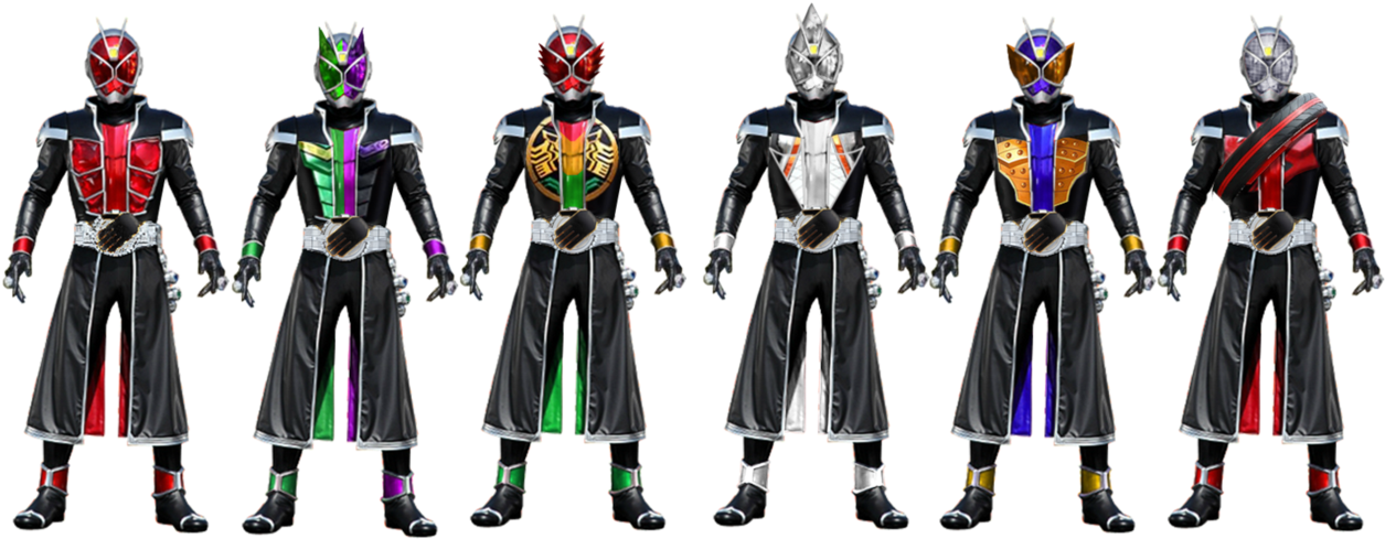 Kamen Rider Wizard Neo Heisei Rings By Tuanenam-d82inup (1298x616), Png Download