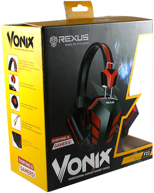 Rexus Gaming Headset Vonix F22 (700x700), Png Download