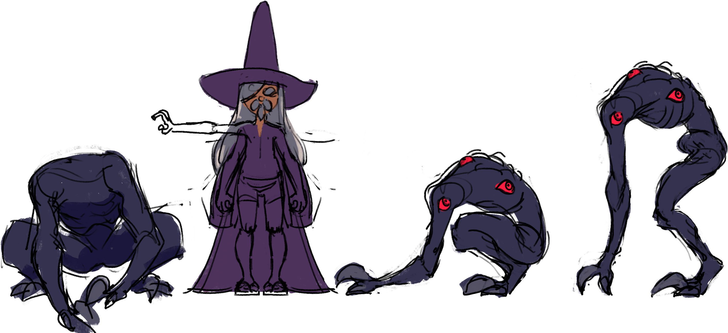 Shopping For Spells (2982x1322), Png Download