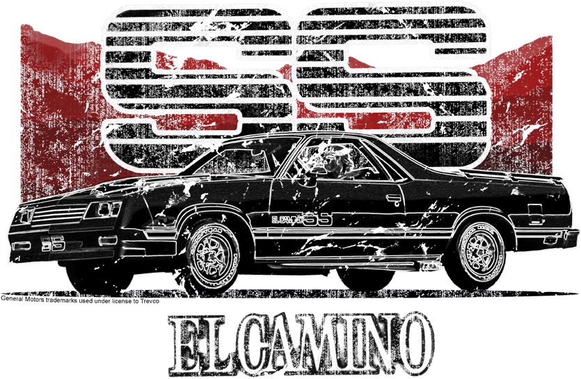 Chevrolet El Camino Ss Mountains Baby Bodysuit (850x574), Png Download