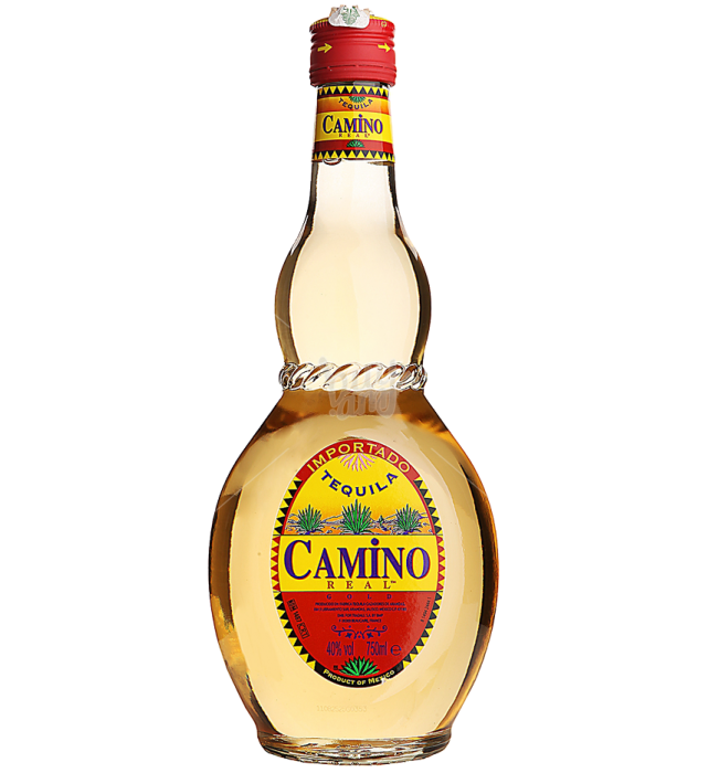 Camino Real Gold 70cl (650x731), Png Download