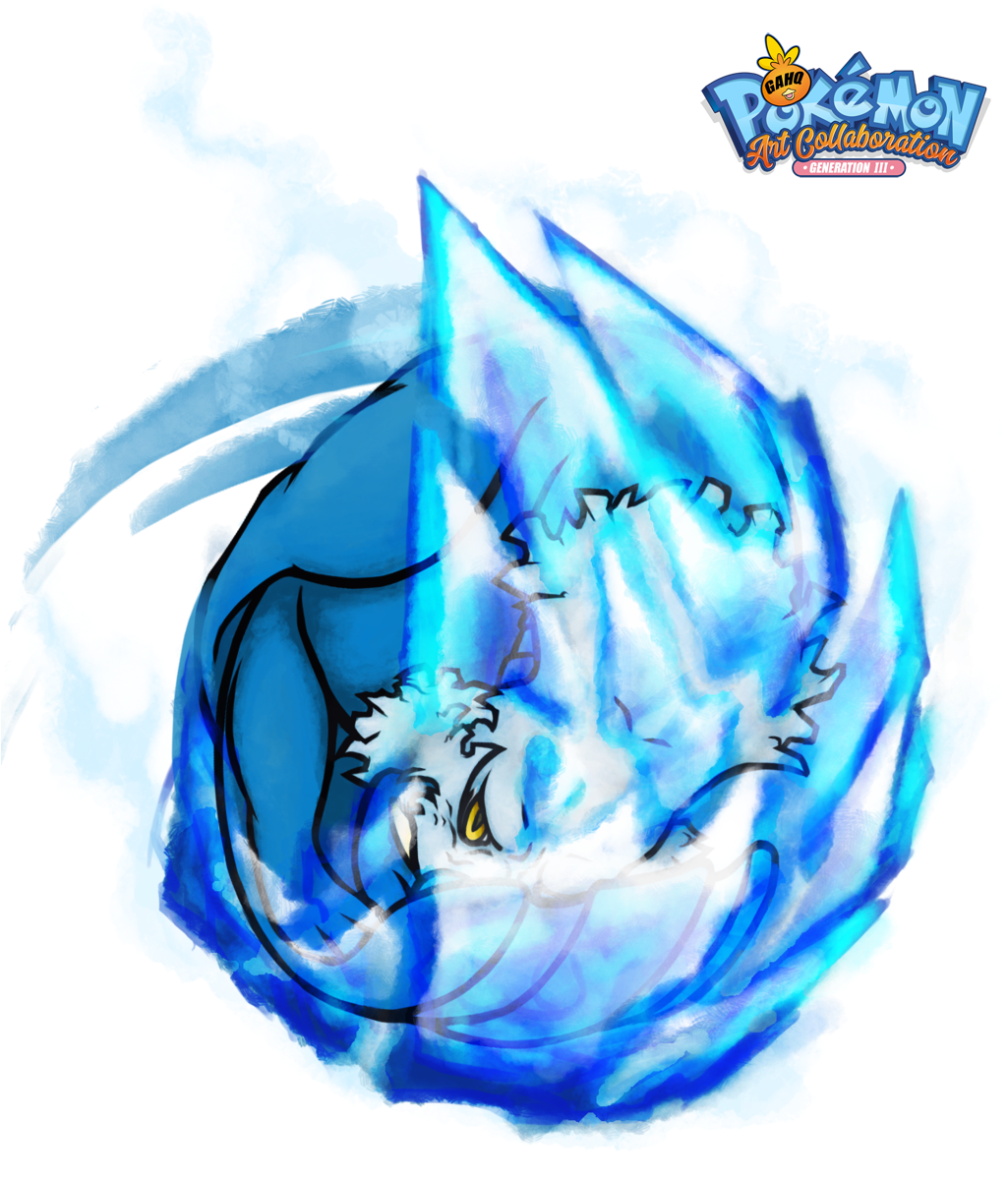 Pokemon Generation Iii Art Tribute Walrein Png Pokemon (1024x1220), Png Download