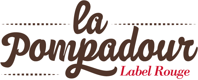 Logo Pompadour Label Rouge (771x417), Png Download