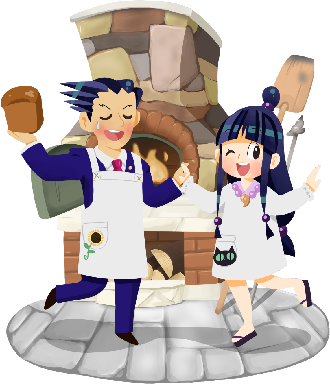 Ace Bakers (1280x1576), Png Download