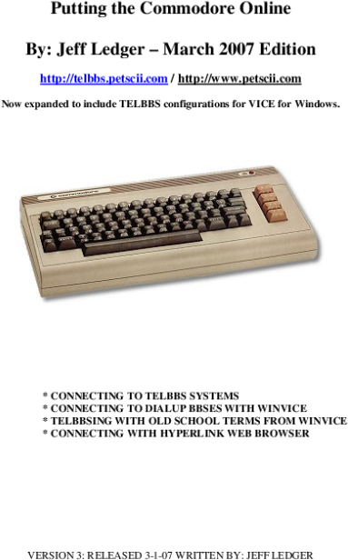 Pdf Putting The C64 Online Hot (600x776), Png Download