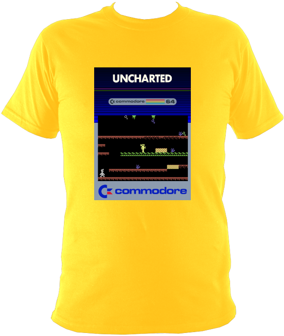 Gaming Commodore Modern 'c64 Uncharted' Super Soft (595x680), Png Download