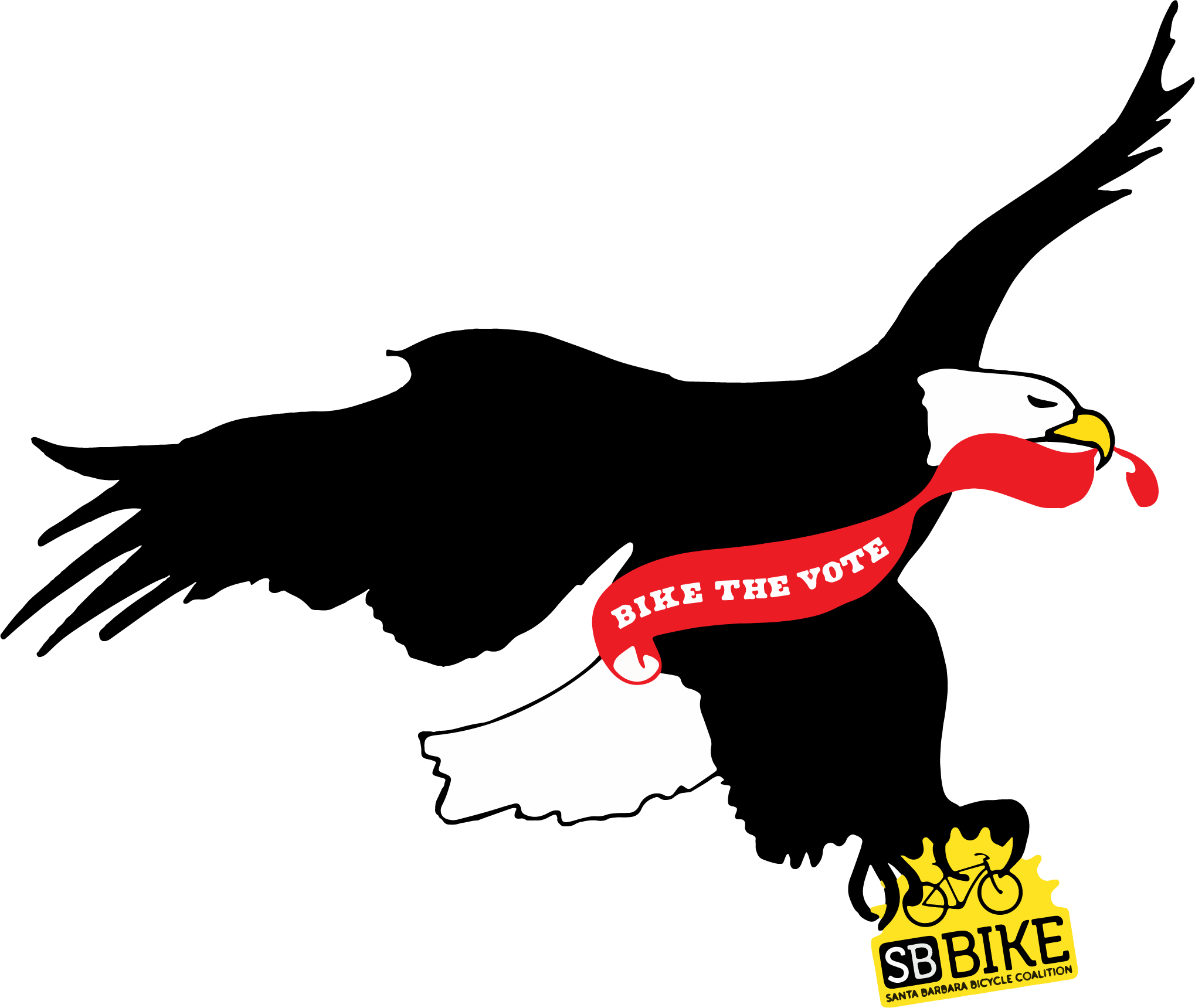 Bikethevote (2038x1720), Png Download