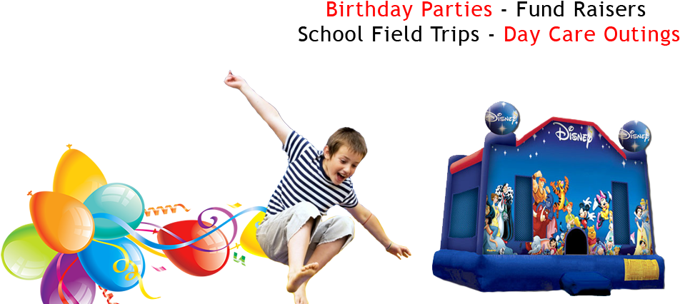 Bouncy House Png (1000x450), Png Download