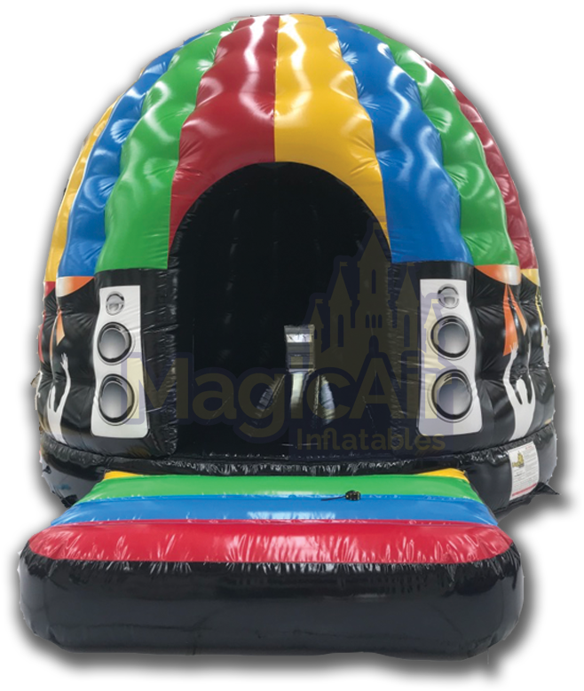 Disco Dome Bouncy Castle (800x800), Png Download