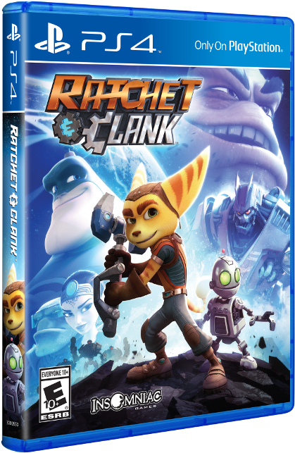 Ratchet & Clank For Ps4 (576x700), Png Download