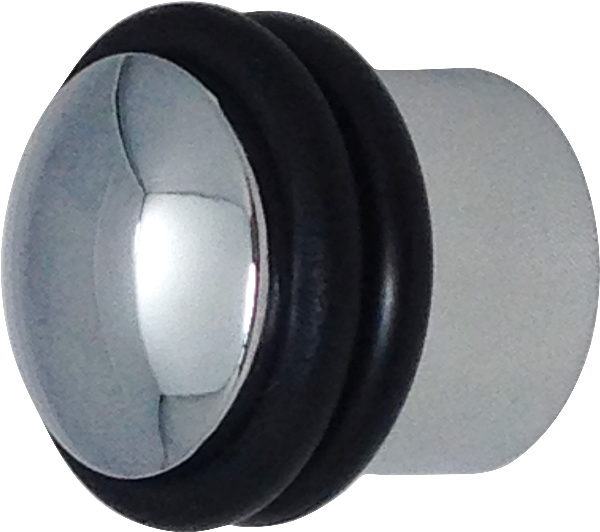 Lowes Floor Mounted Cylindricl Rubber Door Stopper (1000x1000), Png Download