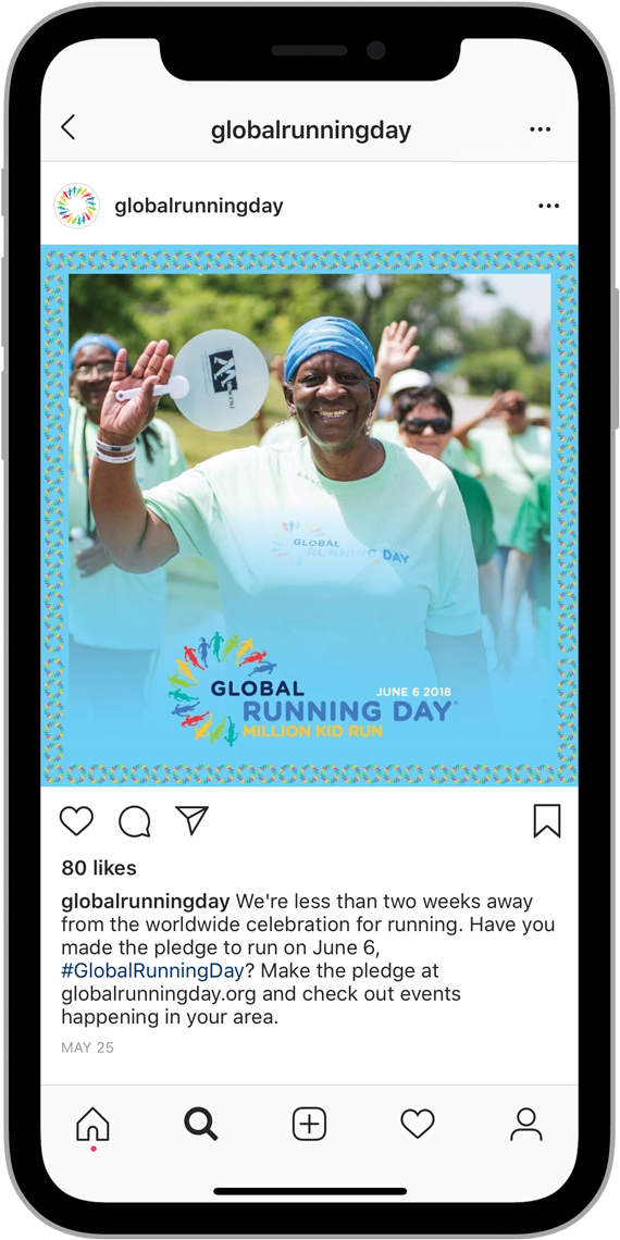 As Part Of Global Running Day, The Million Kid Run (600x1186), Png Download