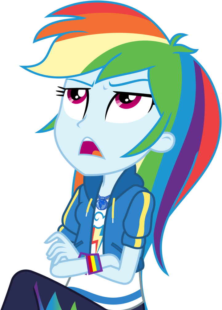 Sketchmcreations, Crossed Arms, Equestria Girls, Open (750x1024), Png Download
