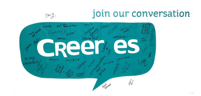 The Brand “creer Es”, Or “to Believe Is” , Is Positioned (1000x309), Png Download