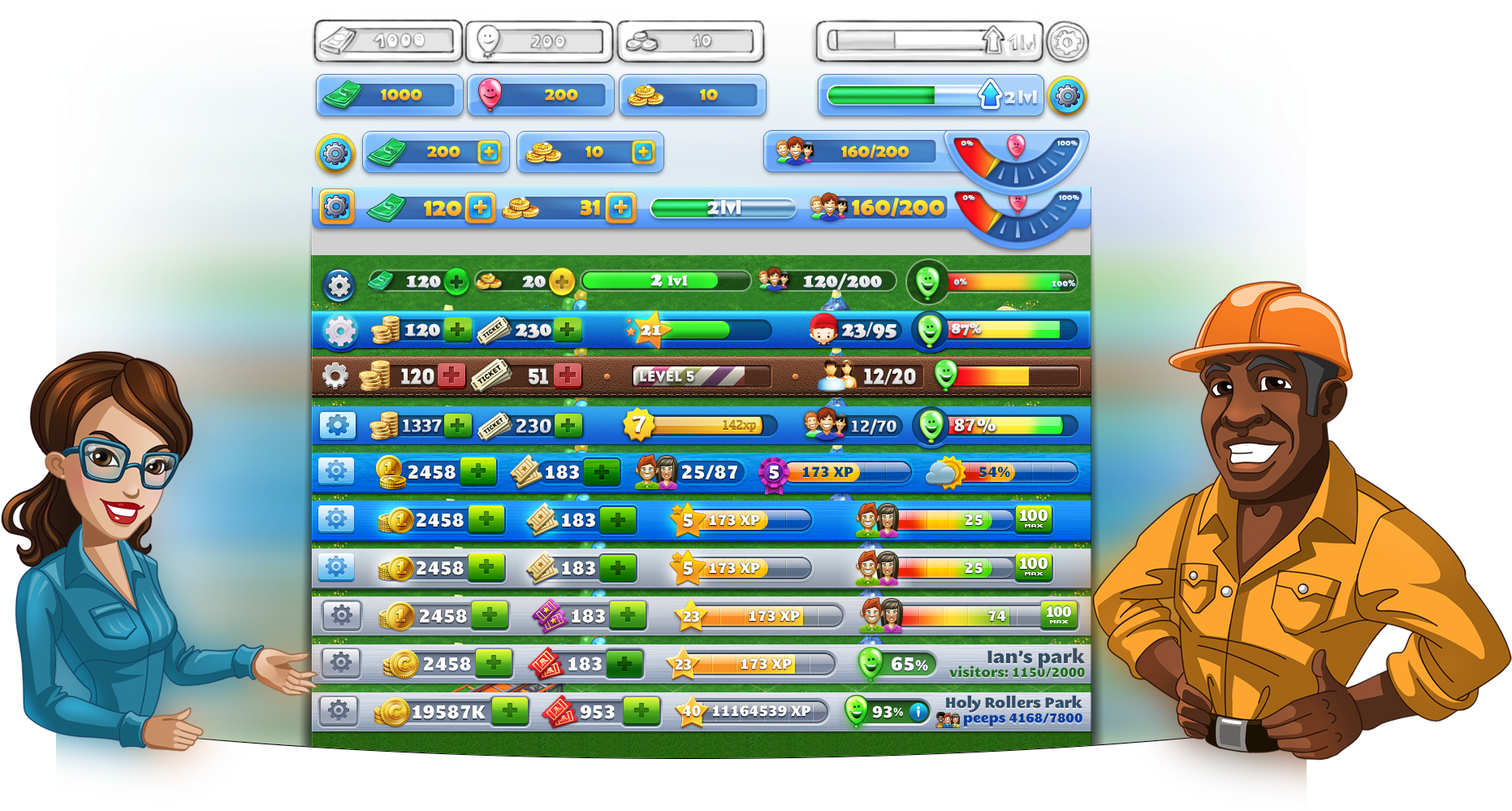All Objects In The Game Were Made In 3d And Then Given (2046x997), Png Download
