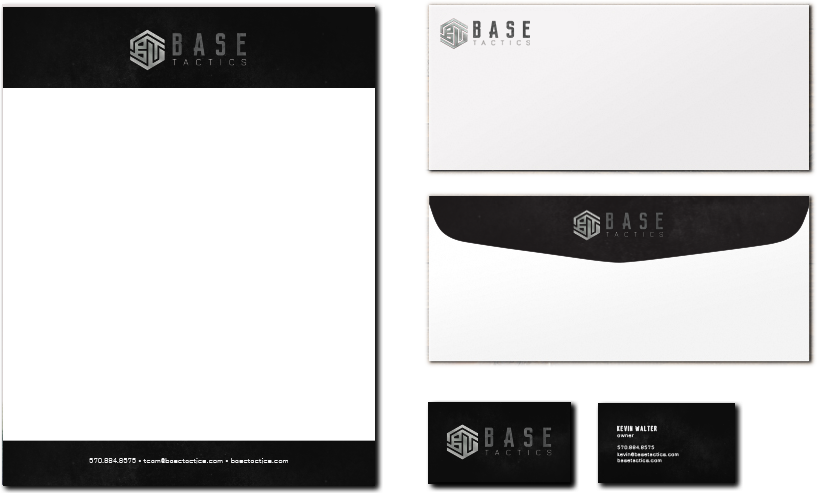 Printed Business Stationary (817x493), Png Download