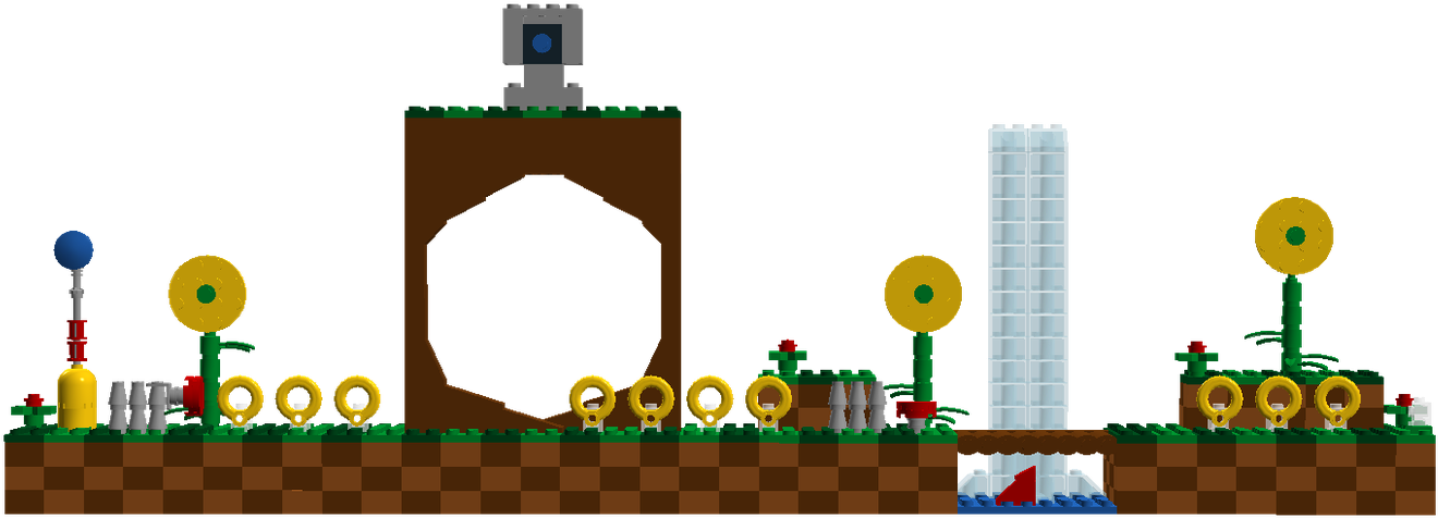 Green Hill Zone (1600x860), Png Download