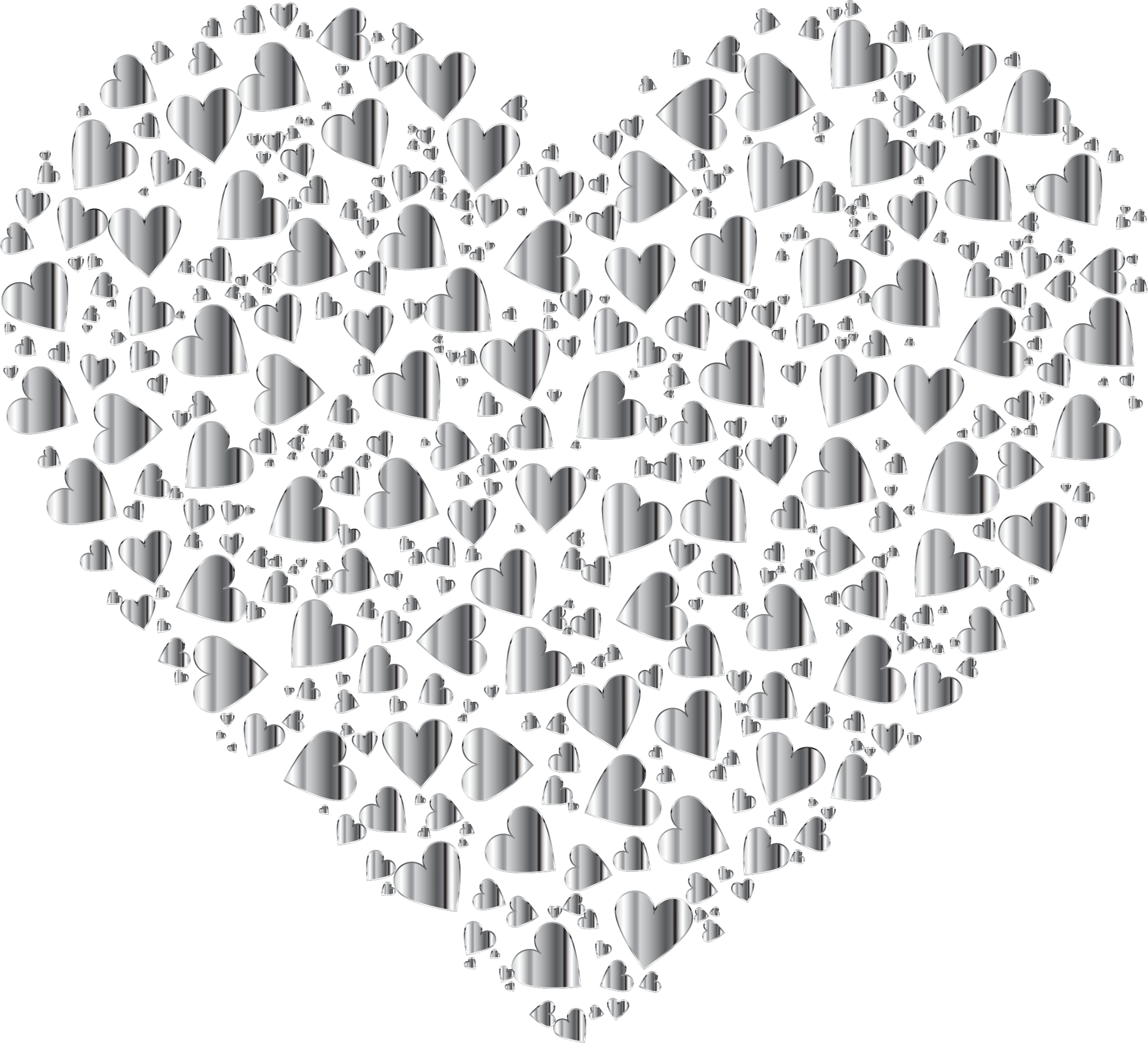 This Free Icons Png Design Of Chaotic Colorful Heart (2258x2052), Png Download