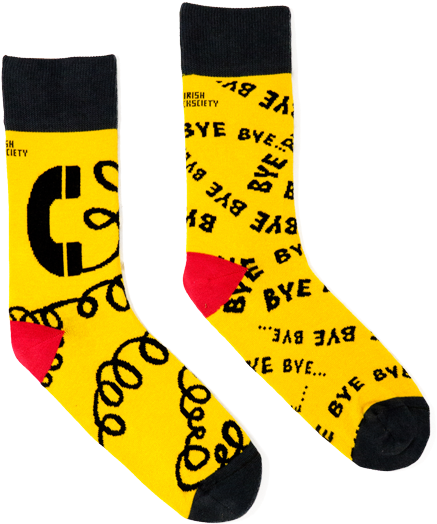 Irish Socksciety Socks (600x600), Png Download