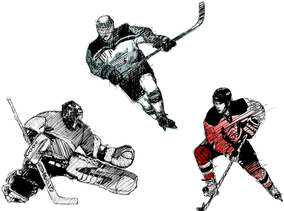Ice Hockey Png File (925x686), Png Download